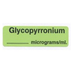 Glikopirronium mikrogram, pudełko 400 naklejek