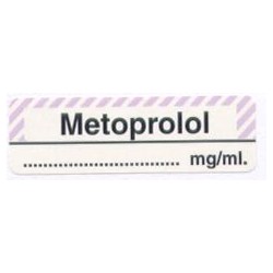 Metoprolol mg/ml, pudełko 400 naklejek