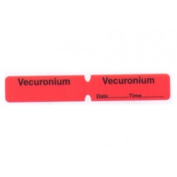 Vekuronium, pudełko 200 naklejek
