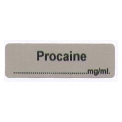 Prokaina mg/ml, pudełko 400 naklejek