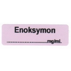 Enoksymone mg/ml, pudełko 400 naklejek