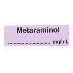 Metaraminol mg/ml, pudełko 400 naklejek