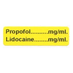 Propofol mg/ml - Lignokaina mg/ml
