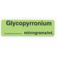 Glikopirronium mikrogram, pudełko 400 naklejek