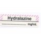 Hydralazyna mg/ml, pudełko 400 naklejek
