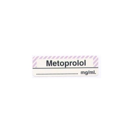 Metoprolol mg/ml, pudełko 400 naklejek