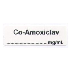 Co-Amoxiclav mg/ml, pudełko 400 naklejek