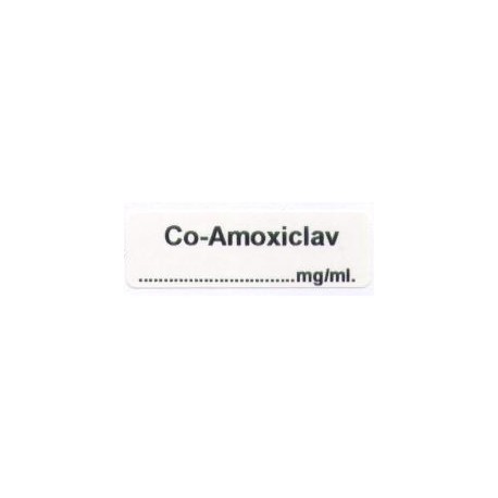 Co-Amoxiclav mg/ml, pudełko 400 naklejek
