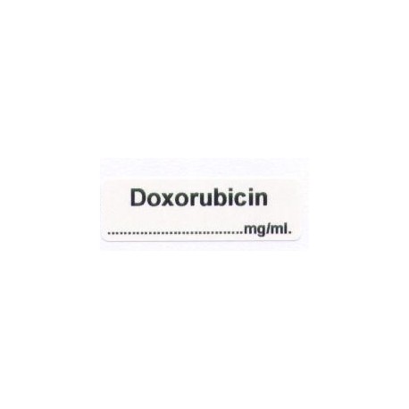 Doxorubicyna mg/ml, pudełko 400 naklejek