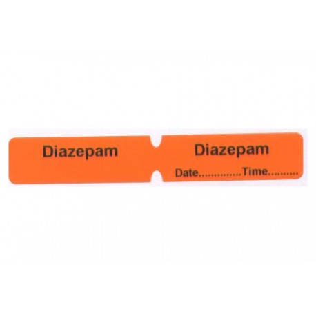 Diazepam, pudełko 200 naklejek