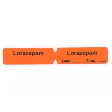 Lorazepam, pudełko 200 naklejek