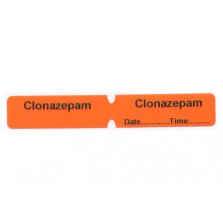 Klonazepam, pudełko 200 naklejek