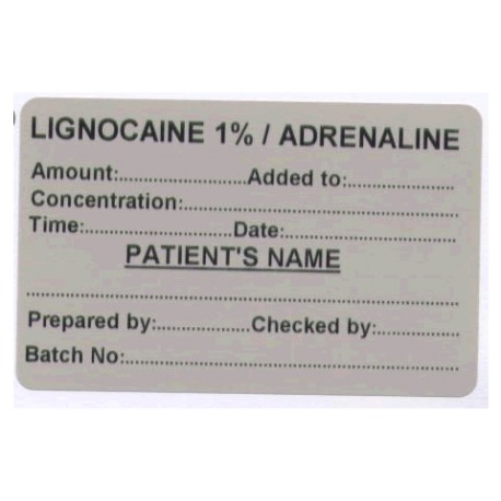 Lignokaina 1%/ Adrenalina