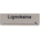 Lignokaina %, pudełko 400 naklejek