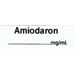 Amiodaron mg/ml, pudełko 400 naklejek