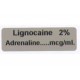 Lignokaina2%/Adrenalina, pudełko 400 naklejek