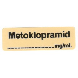 Metoklopramid mg/ml, pudełko 400 naklejek