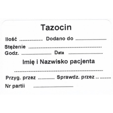 Tazocin