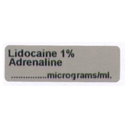 Lignokaina 1% - Adrenalina
