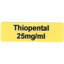 Thiopental 25mg/ml