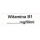 Witamina B1.....mg/50ml