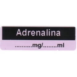 Adrenalina.....mg/.....ml