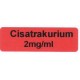 Cisatrakurium 2g/ml