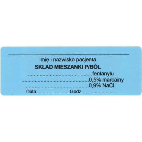 Mieszaknka przeciwbólowa