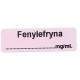 Fenylefryna mg/ml, pudełko 400 naklejek