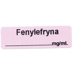 Fenylefryna mg/ml, pudełko 400 naklejek