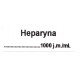 Heparyna 1000j.m./ml