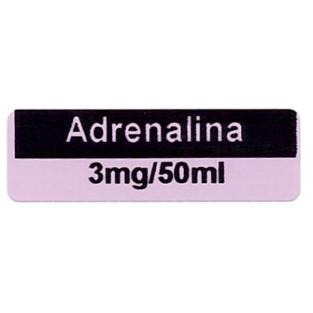 Adrenalina 3mg/50ml