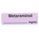 Metaraminol mg/ml, pudełko 400 naklejek