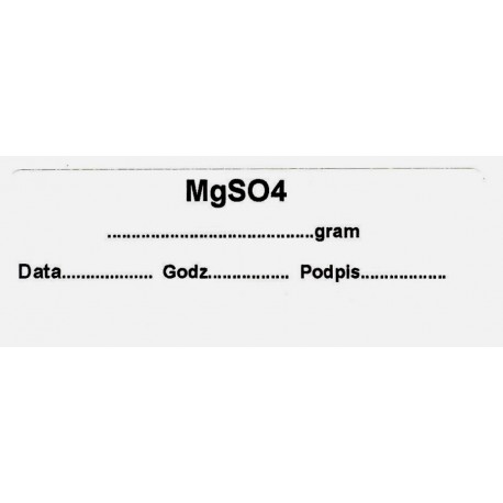 MgSO4