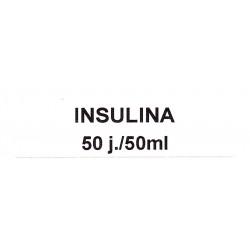 Insulina 50j./50ml