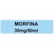 Morfina 30mg/50ml