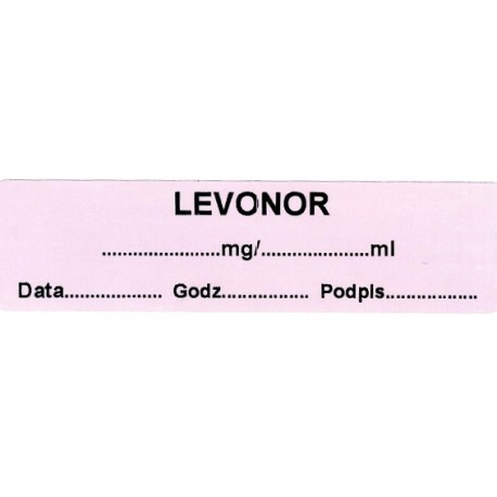 Levonor mg/ml